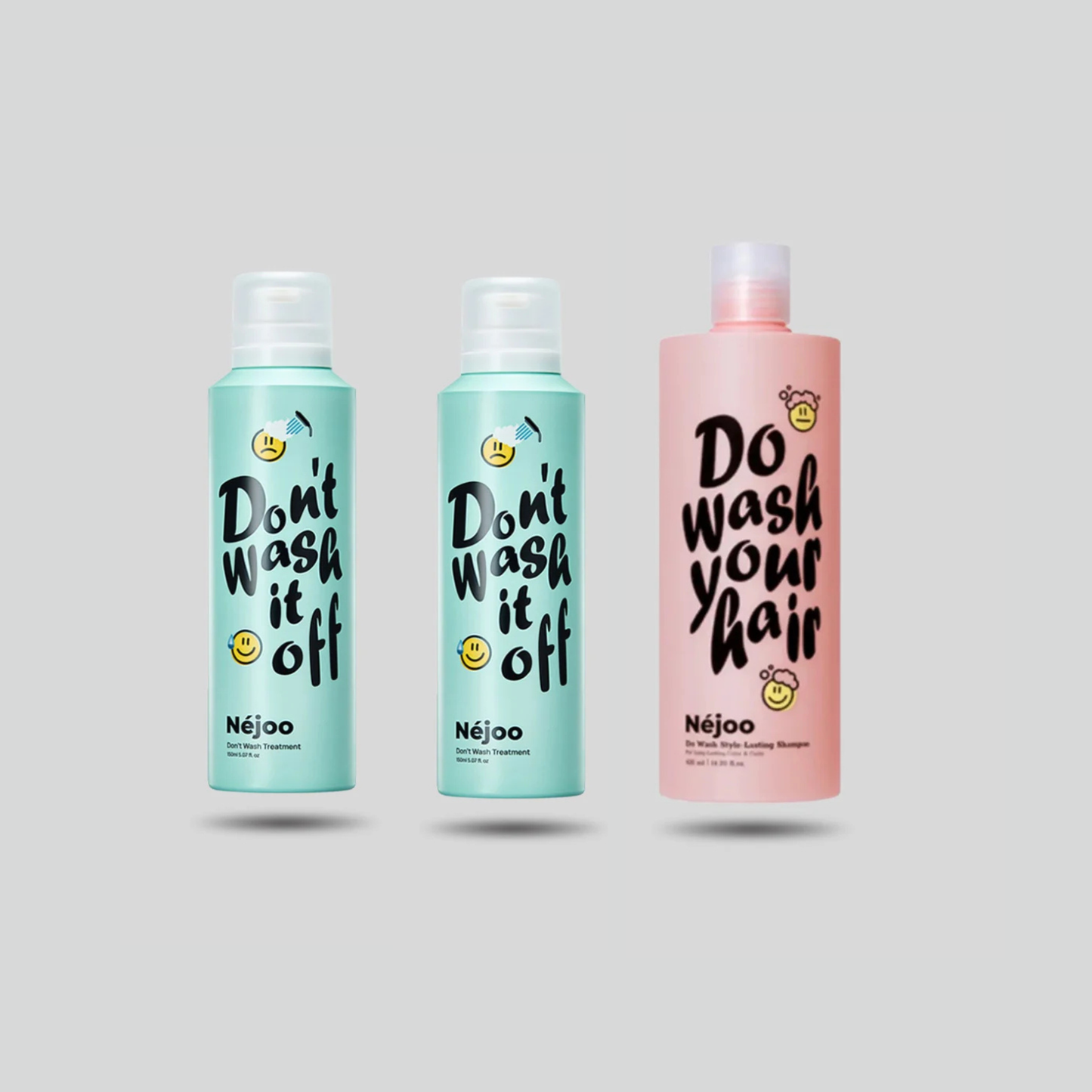 【Nejoo】Don't wash treatment  ネジュ ドント ウォッシュ トリートメント 150ml do wash it off シャンプー 3点セット[正規品取扱店]
